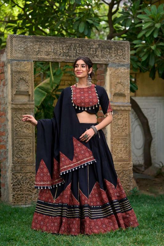lnb 1671 cotton printed navartri Lehenga choli wholesale price list