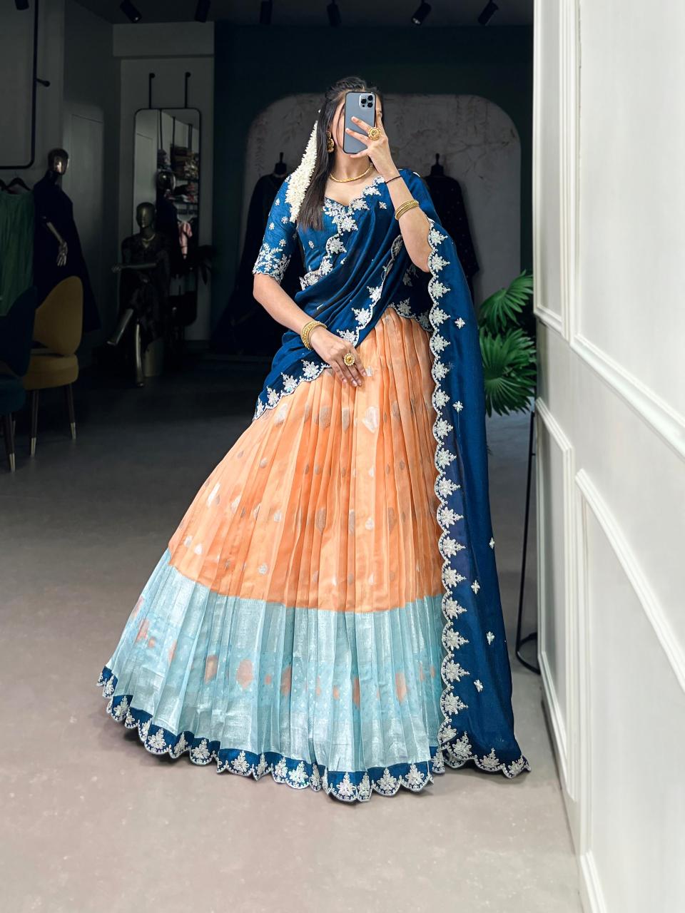 LNB Zari Kota ONG Latest Lehenga choli designs in Ahmedabad
