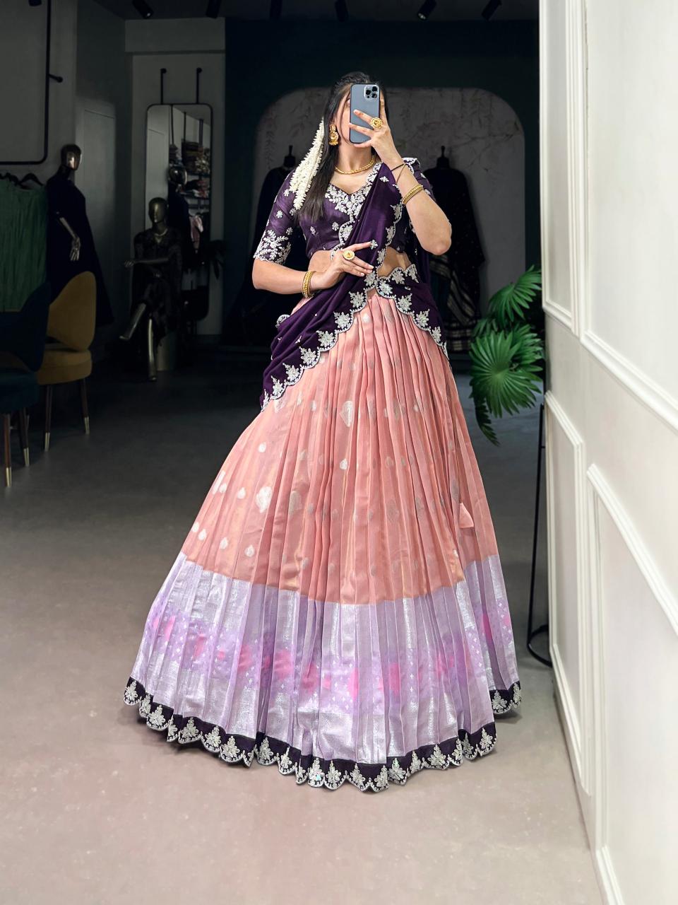 LNB Zari Kota PEC Indian Lehenga choli in Ahmedabad