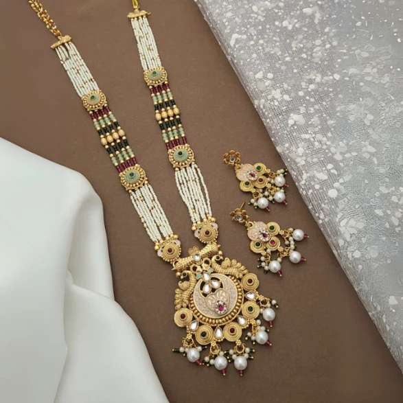 Long Necklace Set LNS028 Cheap imitation jewellery wholesale