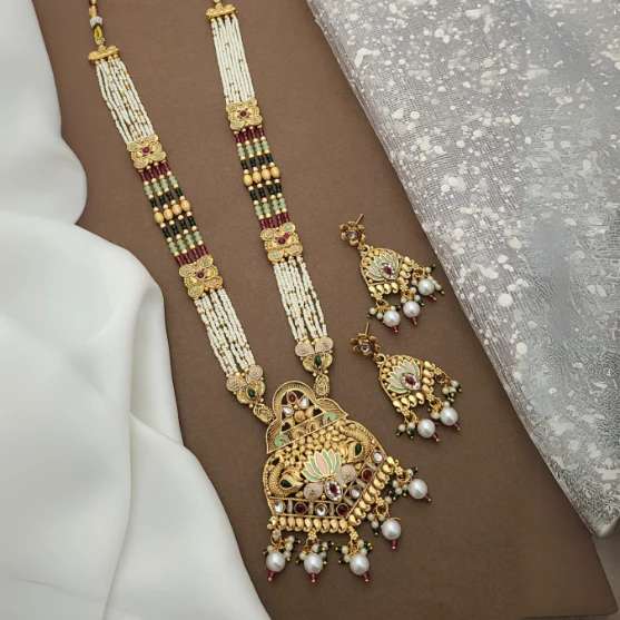 Long Necklace Set LNS034 Imitation jewellery wholesale suppliers