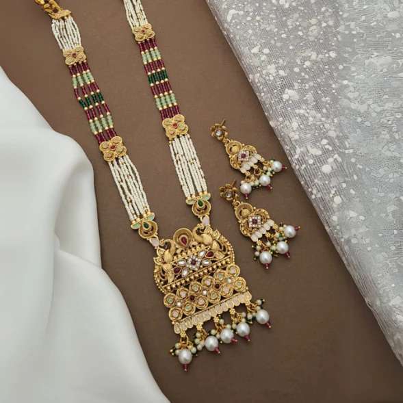Long Necklace Set LNS51 fashion jewelry wholesale india