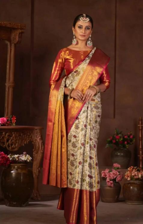 Malhar anupama-vol-1 kanjivaram silk sarees surat wholsaler