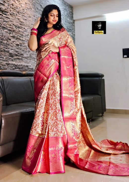 Malhar anupama vol 17 kanjivaram silk saree wholesale