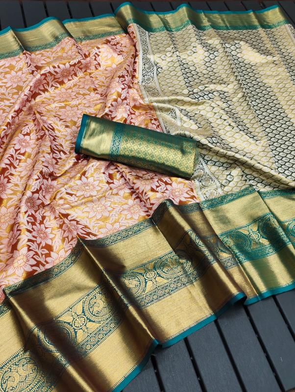 Malhar kanjivaram silk saree surat wholesale market online shopping 
