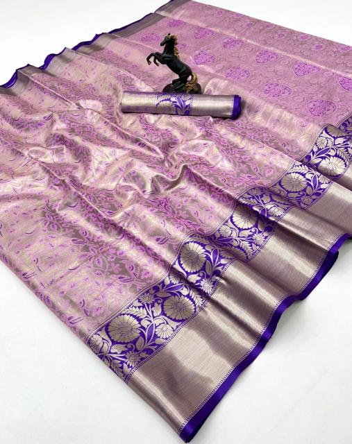 Malhar pushpa-vol-10 kanchipuram bridel silk sarees online cash on delivery
