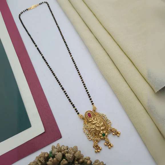 Mangalsutra with Single Chain MSS013 Cheap imitation jewellery in Hyderabad