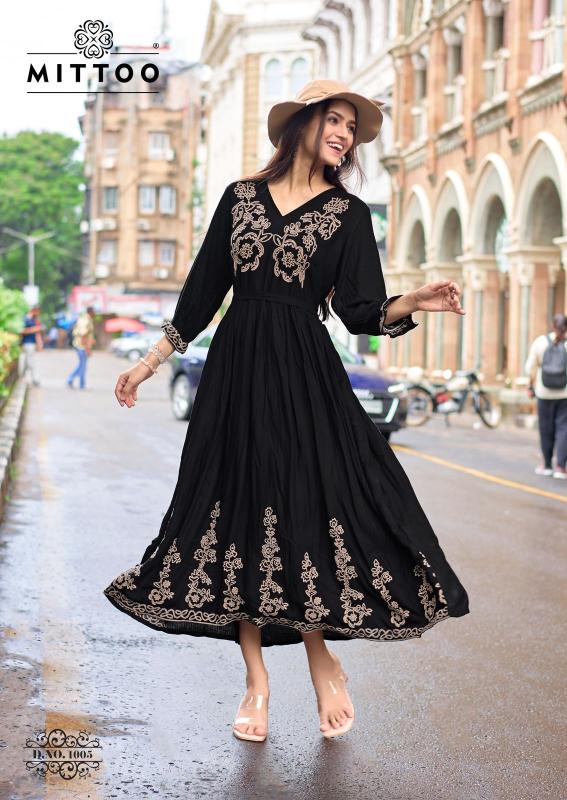 Mittoo queen flair 3xl kurtis wholesale