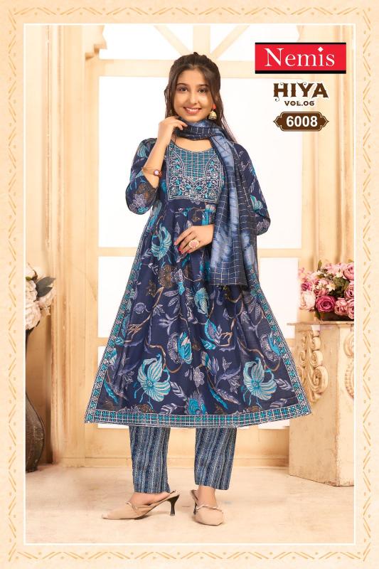Nemis hiya vol 6 kids wear girls amyra kurti wholesale