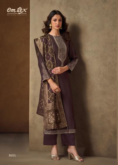 Omtex amilaya silk suryajyoti dress material wholesale