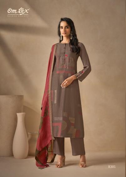 Omtex meheriya designer wholesale dress material market in ahmedabad