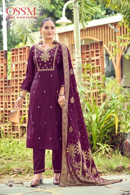 Ossm monalisa vol 7 fancy 3pcs avasa kurtis wholesale
