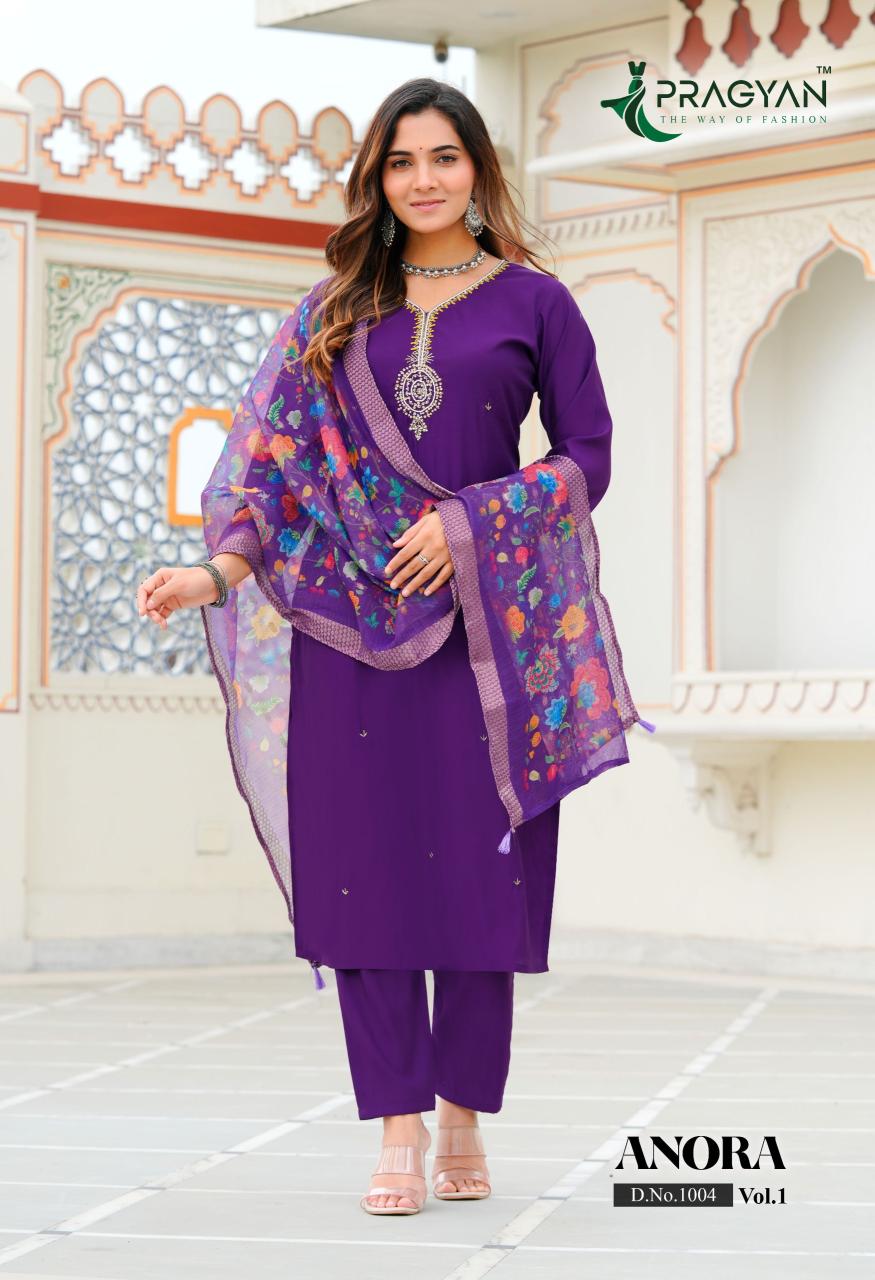 Pragyan anora vol 1 straight cut branded kurtis wholesale
