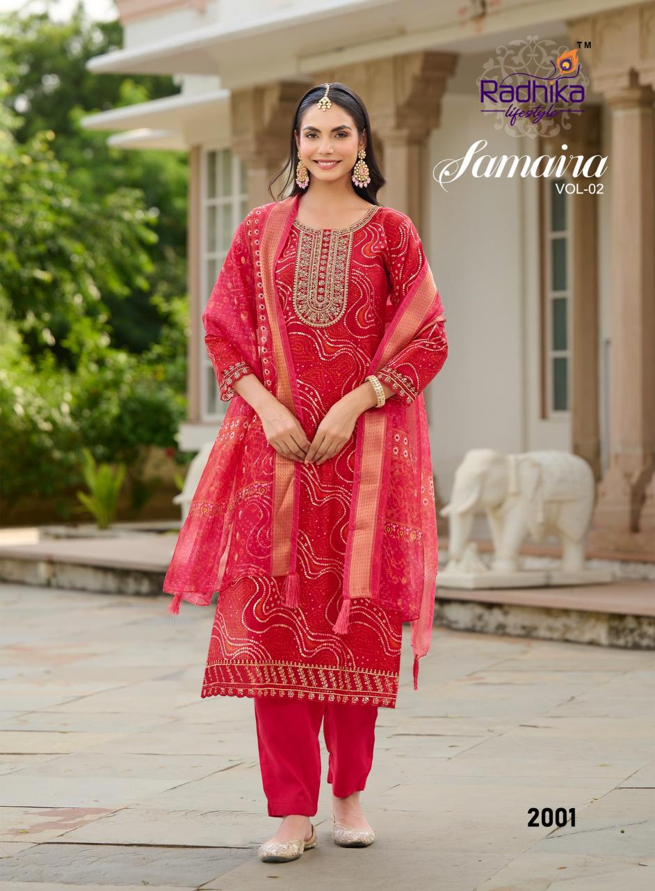 Radhika lifestyle samaira vol 2 aurelia kurtis wholesale