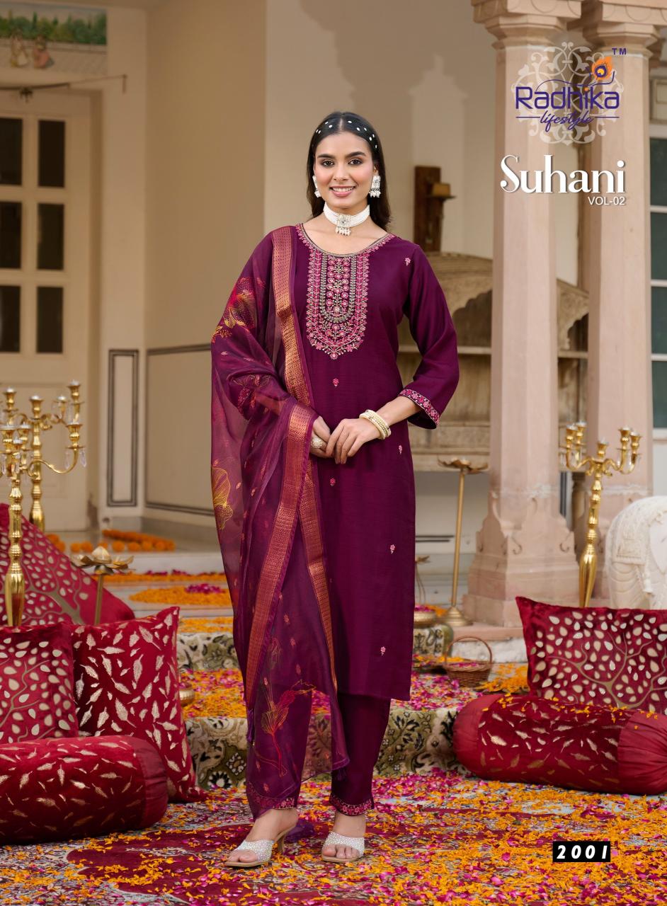 Radhika lifestyle suhani vol 2 arihant kurtis wholesale