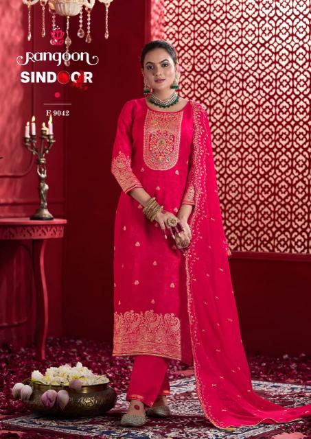 Rangoon sindoor 3 pcs kurti at wholesale price