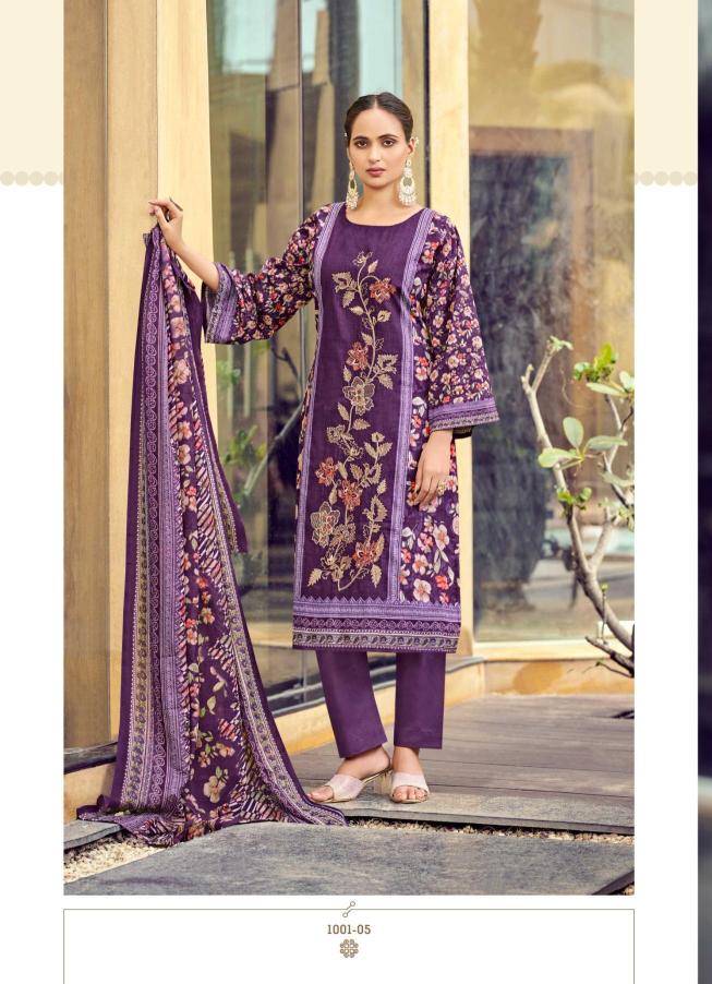 Riaz arts bin saeed wholesale cotton dress materials in surat with price