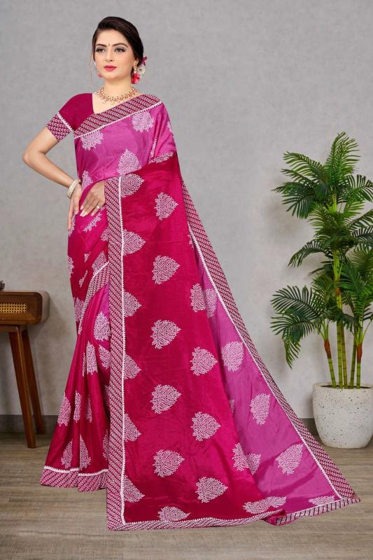 Ronisha d.no-18 fancy chinon surat sarees wholesale price