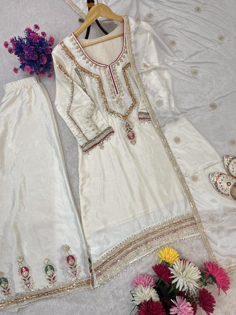 Sahiba d.no-AC-7080 readymade salwar suit material wholesale market in delhi