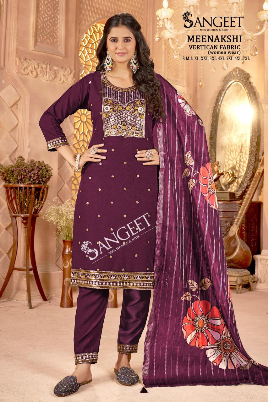 Sangeet meenakshi 3 pcs max kurtis wholesale suppliers in india