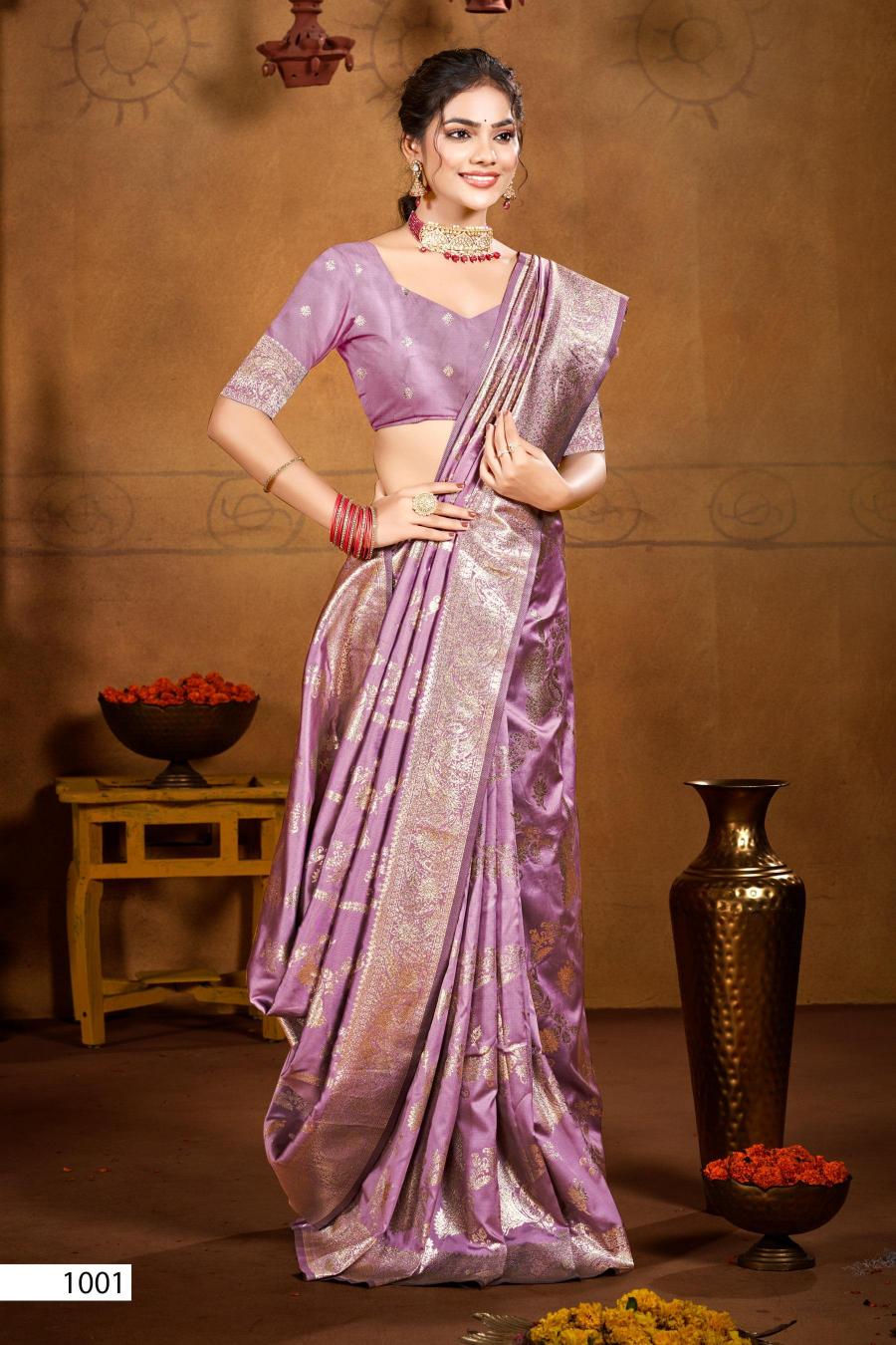 Saroj gauri nandan silk vol 3 sarees wholesale 
