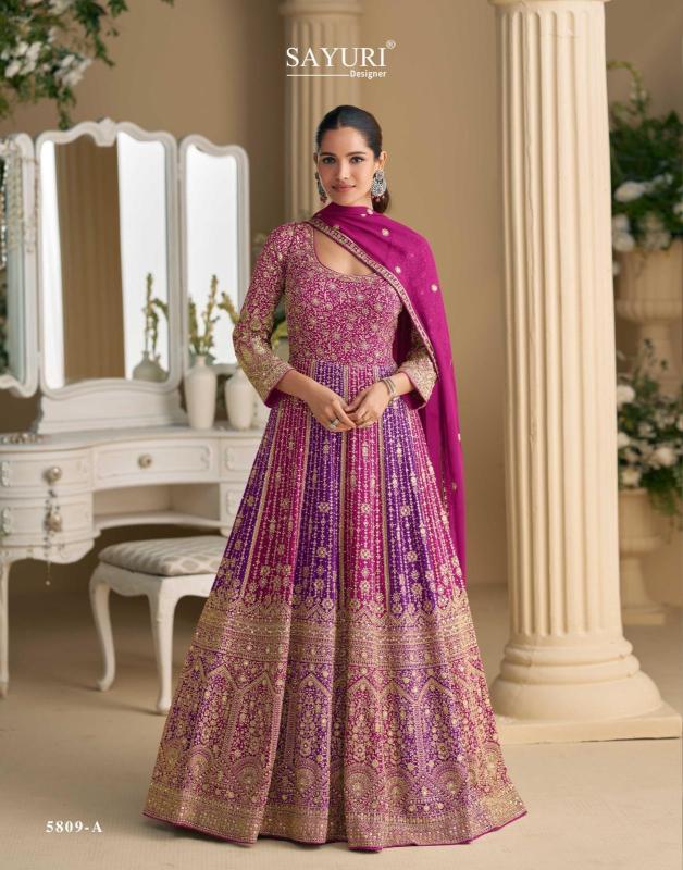 Sayuri designer rutba designer gown on wholesale