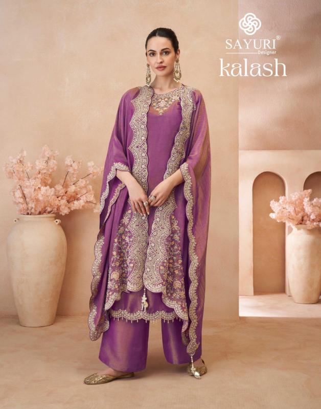 Sayuri kalas festive look wholesalers of designer salwar suits in surat