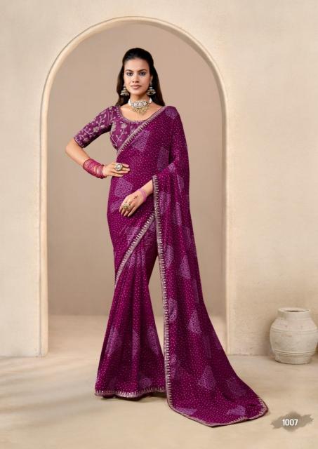 Shorya baandhniya vol 2 printed surat textile market saree price
