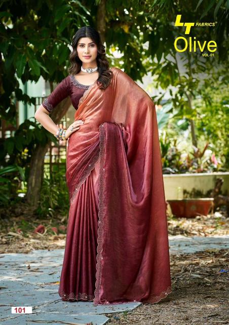Shorya l.t fashion olive vol 1 surat saree wholesale prices
