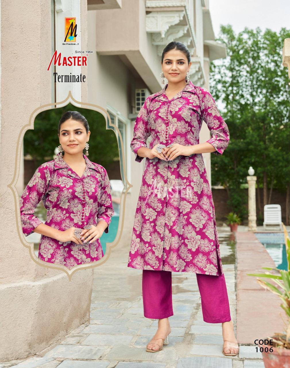 Shorya master terminate coord set wholesale two piece sets