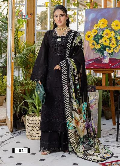 Shree fab ombre lawn collection vol 5 pakistani lawn cotton suits wholesale