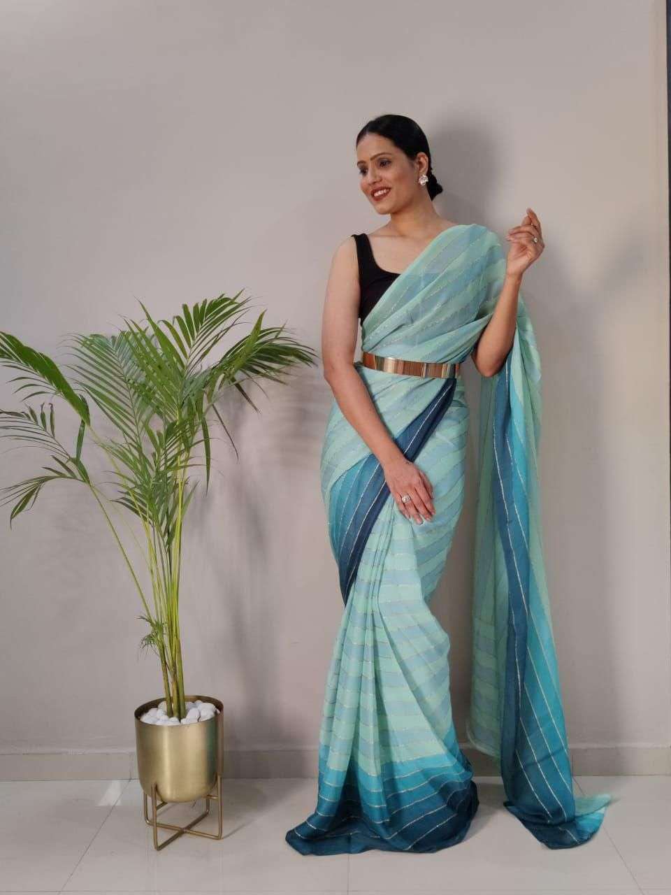 Sukhdev 1 min ready to wear saree wholesale clothing websites india