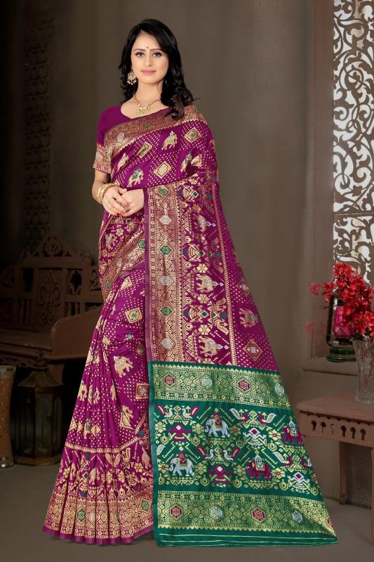 Triveni MN-09 banarasi silk wholesale sarees from india