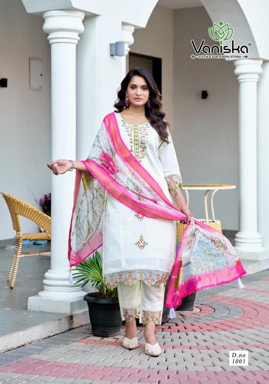 Vaniska dastoor vol 1 straight kurtis wholesale