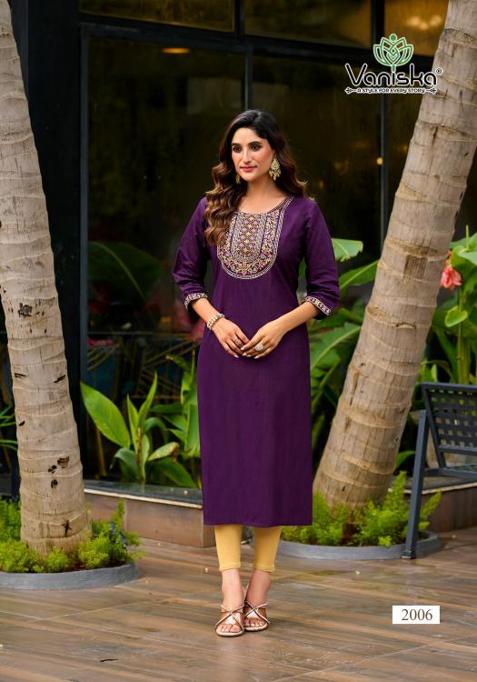 Vaniska five star vol 2 silk best buy kurtis online india 
