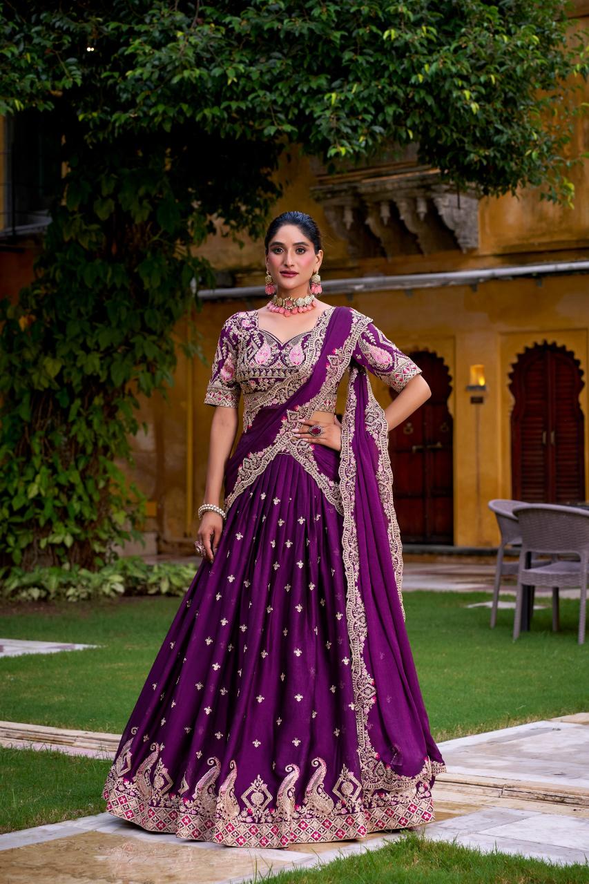 VRUSHEE Rangoli Crush Lehenga choli wholesale export market in Gujarat