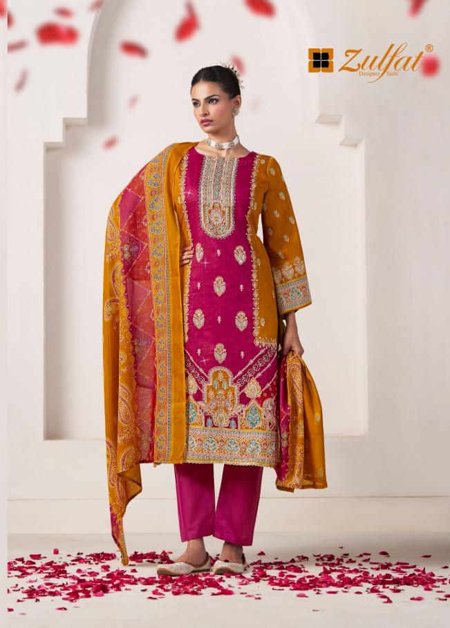 Zulfat sajni vol 8 ganesh cotton dress materials wholesale