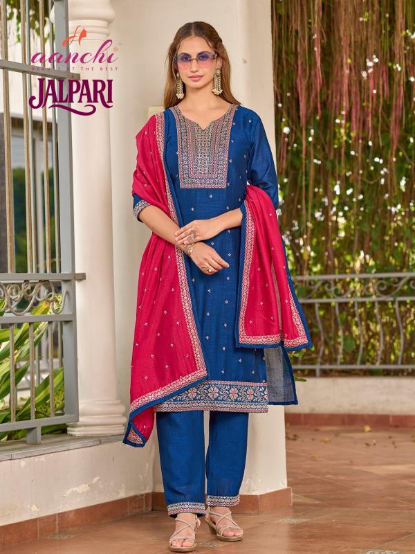 Aanchi jalpari straight 3pcs best kurti wholesaler in mumbai