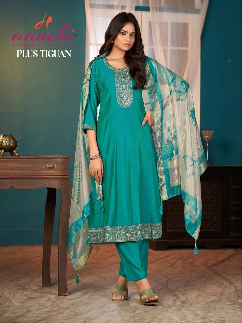 Aanchi Plus Tiguan Kurtis wholesale online