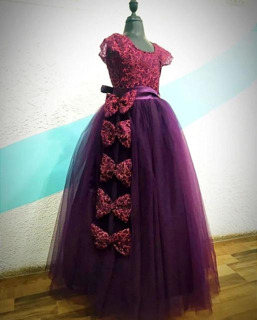 Adhya kids girls party wear gown wholesale