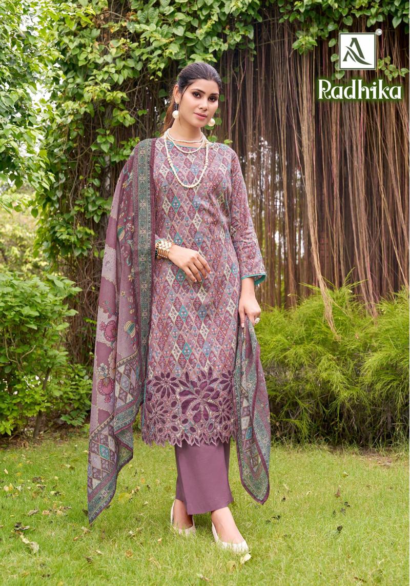 Alok Radhika Cotton dress material wholesale