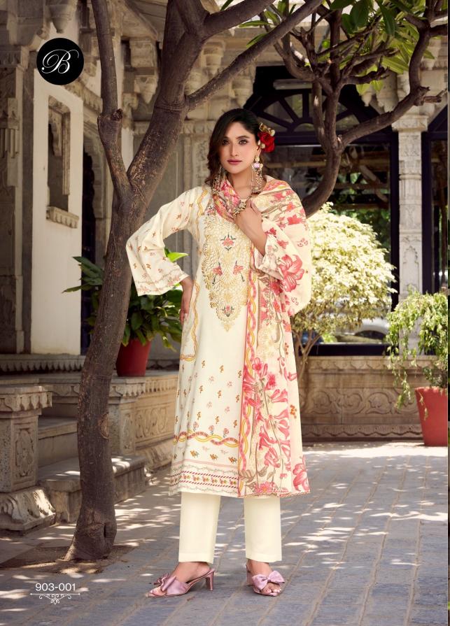 Belliza naira vol 118 cotton dress material wholesale price in mumbai 