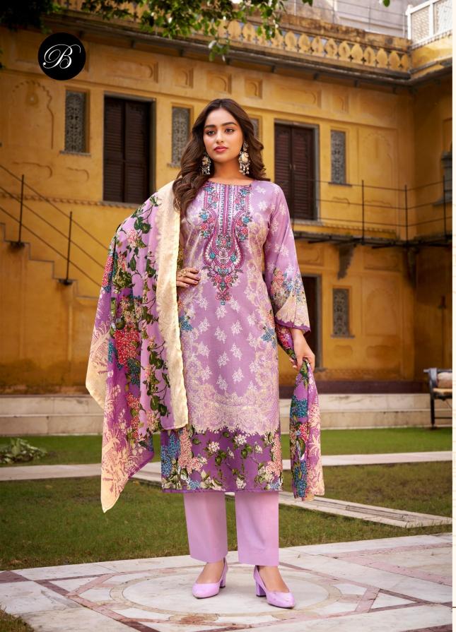 Belliza naira vol 119 printed cotton dress material wholesale shop