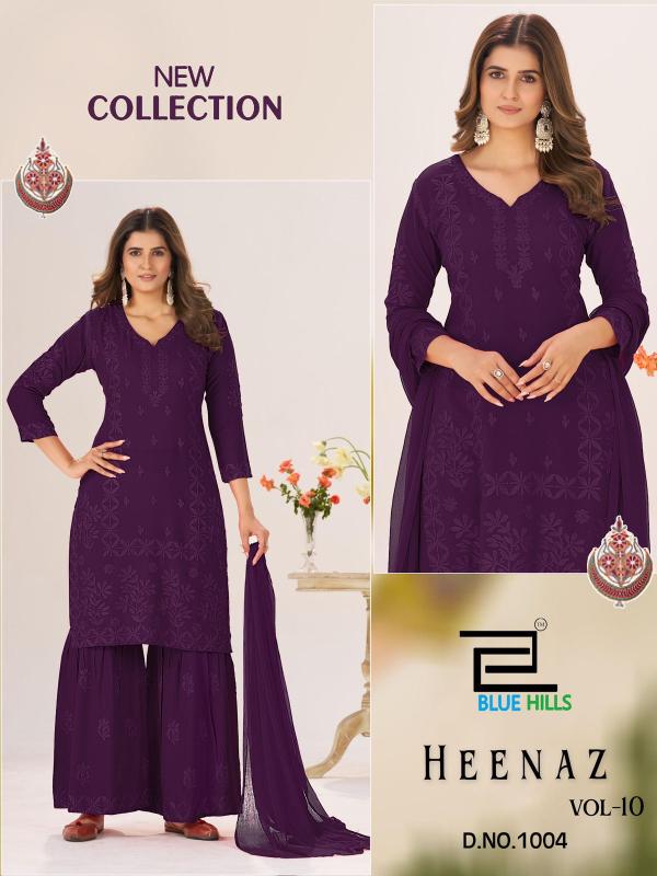 Blue hills heenaz vol 10 branded kurtis at wholesale price