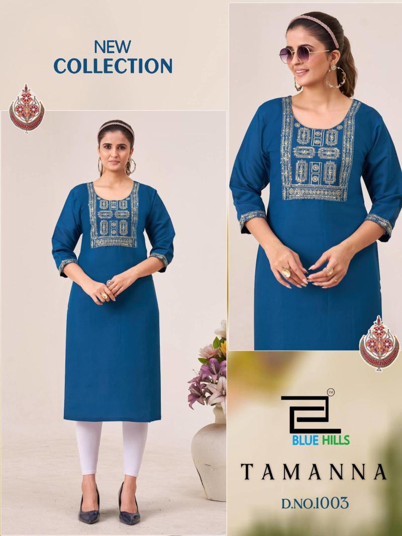 Blue Hills Tamanna Wholesale kurtis in Kolkata