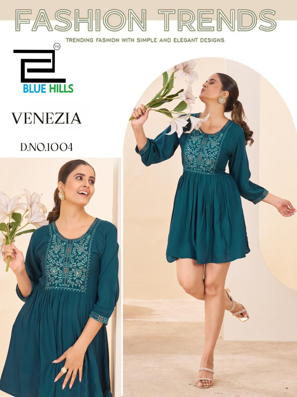 Blue hills venezia branded kurti w biba aurelia wholesaler in delhi ncr