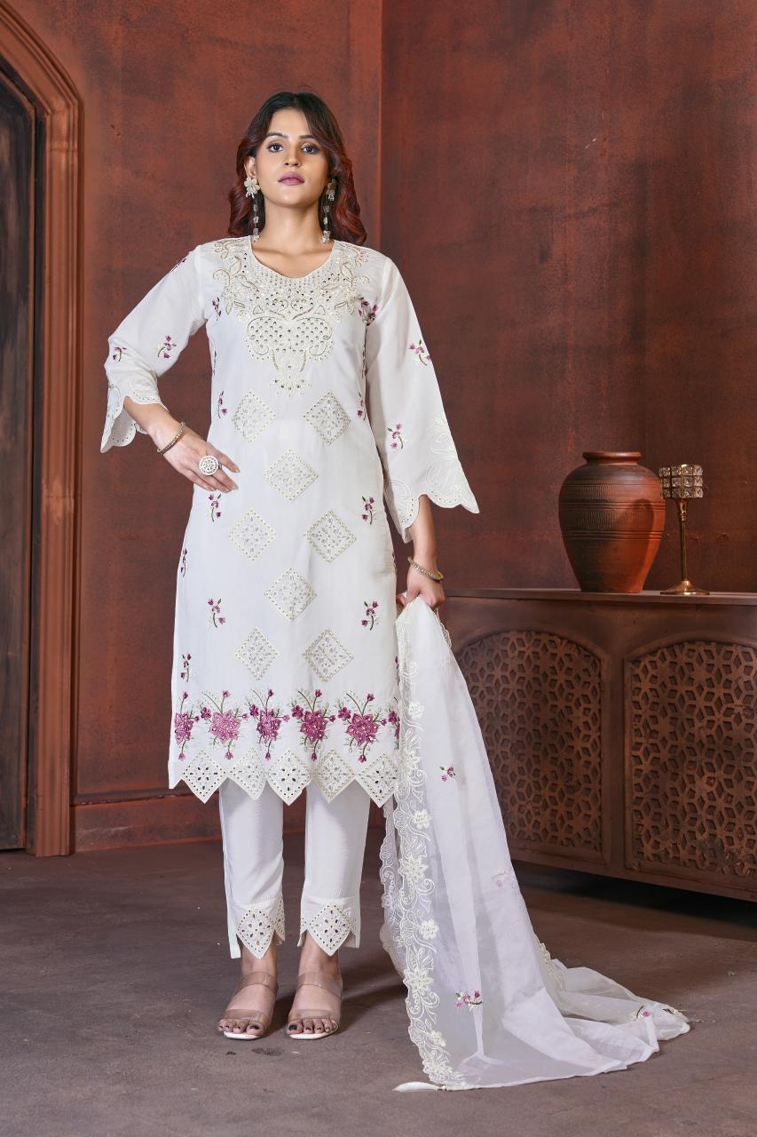 Diva 130 straight 3 pcs biggest wholesale kurti market in india