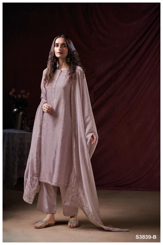 Ganga maysha 3839 wholesale dress material