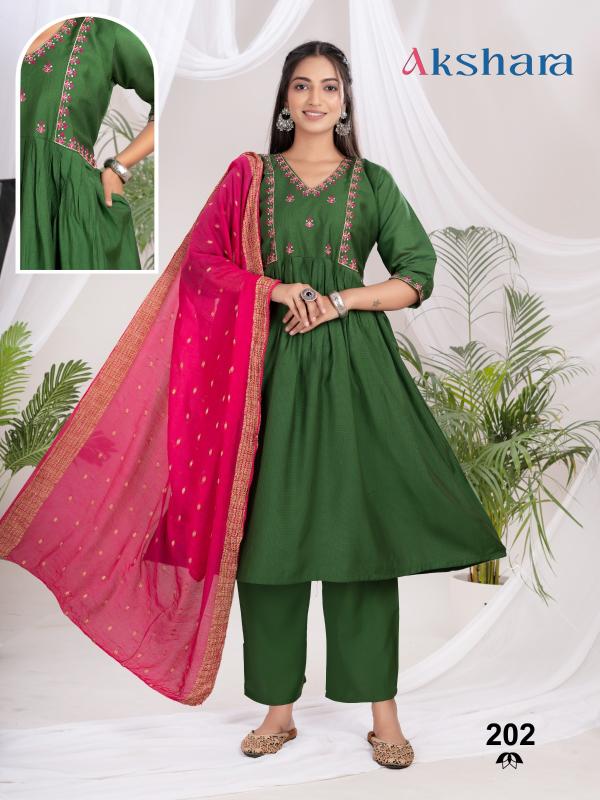 JLF akshara vol 0.2 fancy 3 pcs branded w kurtis wholesale in pune