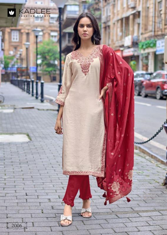 Kadlee khanak 3 pcs best kurti wholesale online shopping